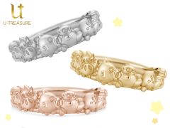 「星のカービィ」に登場するカービィとリック,カイン,クーをデザインした指輪がユートレジャーにて予約を受付中