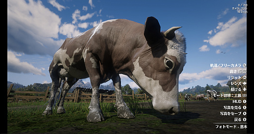 画像集#003のサムネイル/「Ghost of Tsushima」「RDR2」「ジャストコーズ4」で2021年の干支,牛を撮る! 可愛い牛から獰猛な牛,空飛ぶ牛までよりどりみどり