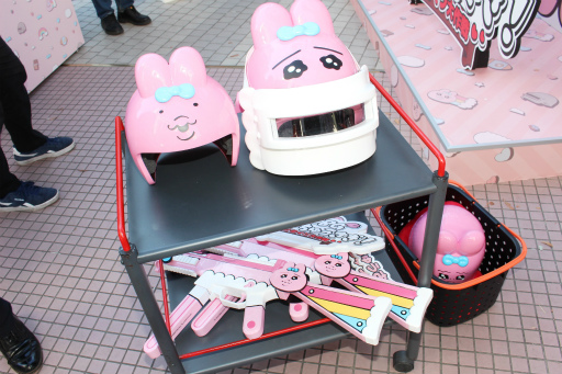 画像集 No.008のサムネイル画像 / 「PUBG MOBILE」×「おぱんちゅうさぎ」初コラボ! SHIBUYA109渋谷店で「PUBG どんかちゅうさぎ!バレンタイン大作戦」開催中