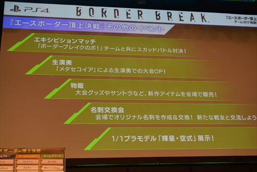 画像集 No.009のサムネイル画像 / ボーダーブレイクの春の施策が明らかに。「エースボーダー頂上決戦チーム分け抽選会&出張版ボーダーブレイクのボ!in セガフェス」レポート