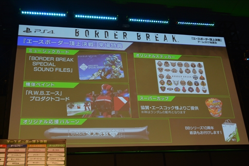 画像集 No.010のサムネイル画像 / ボーダーブレイクの春の施策が明らかに。「エースボーダー頂上決戦チーム分け抽選会&出張版ボーダーブレイクのボ!in セガフェス」レポート