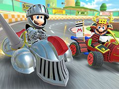 「マリオカート ツアー」でマリオVSルイージツアーが本日開幕。甲冑をまとったルイージ(ナイト)や,クリボーのMiiスーツなども追加に