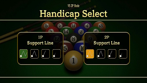 画像ギャラリー No.006のサムネイル画像 / Nintendo Switch向けに「ビリヤード」が配信開始。Joy-conをキューに見立てて突くように操作