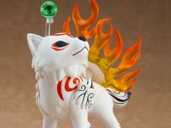 「大神」の「アマテラス」がねんどろいどになって登場。オプションパーツとして旅の相棒「イッスン」も付いてくる