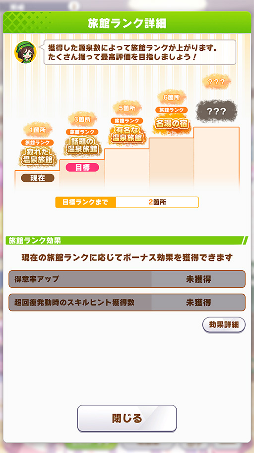 画像ギャラリー No.008のサムネイル画像 / ［プレイレポ］「ウマ娘」新育成シナリオ「ごくらく♪ゆこま温泉郷」先行プレイ。源泉を掘削し，寂れた温泉旅館を再興しよう