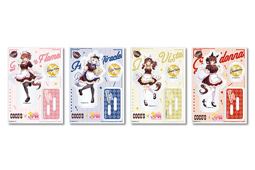 画像ギャラリー No.010のサムネイル画像 / ココスと「ウマ娘 プリティーダービー」のコラボ企画が1月20日にスタート。限定メニューの販売にクリアカードのプレゼントもあり