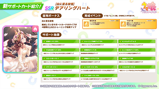 画像ギャラリー No.005のサムネイル画像 / 「ウマ娘」，ドロワ新衣装の「サクラバクシンオー」「ノースフライト」を本日実装。「スペシャルウィーク」の覚醒Lv6とLv7も開放に