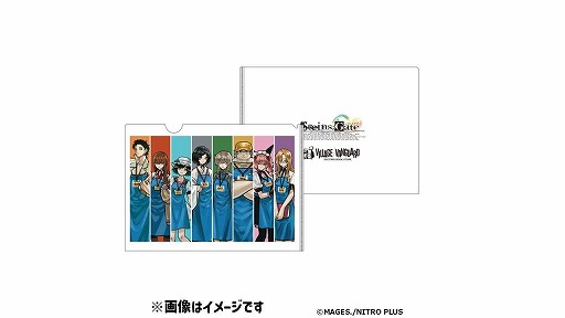 画像ギャラリー No.014のサムネイル画像 / 「STEINS;GATE」×ヴィレッジヴァンガードのコラボグッズが登場。描き下ろしイラストのアクリルフィギュアやTシャツなどをラインナップ