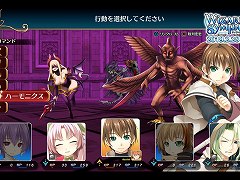 ダンジョンRPG「ウィザーズ シンフォニー」,バトルシーンとダンジョントークの動画,計5本が公開