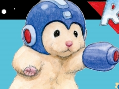 「ロックマン」×「助六の日常」コラボが本日スタート。GOTTE氏描き下ろしイラスト5点を使用した新作グッズが販売開始