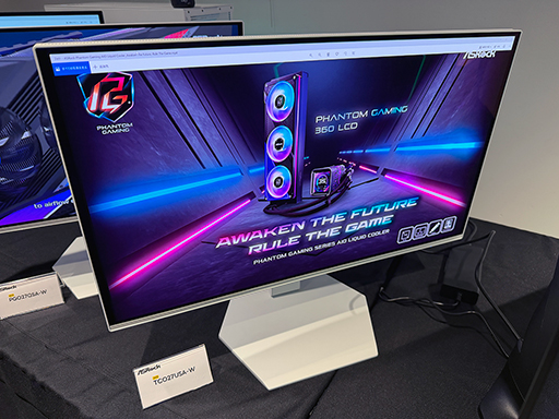 画像ギャラリー No.003のサムネイル画像 / いよいよASRock製ゲーマー向けディスプレイが国内発売へ。有機ELパネル採用の上位モデルも展開