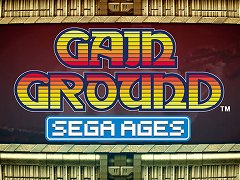 「SEGA AGES ゲイングランド」の配信日は12月27日に。使用武器の異なる20人のキャラクターを使い分けよう