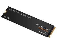 PCIe 5.0対応でさらに速くなったM.2 SSD「WD_BLACK SN8100」が6月中旬に発売。容量は1/2/4TBで,容量8TBモデルも後日発売