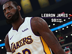 「NBA 2K19」,レブロン・レイモン・ジェームズ選手ら6選手のスクリーンショットとレーティングが公開に