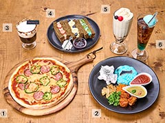 カプコンカフェ,「デビル メイ クライ」シリーズとのコラボイベントを7月5日から開催。ダンテの好物であるピザなどのメニューが登場