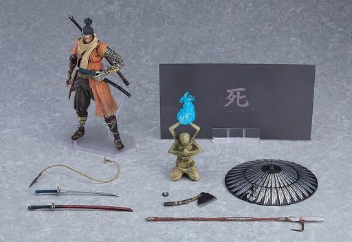 画像ギャラリー No.001のサムネイル画像 / 「SEKIRO: SHADOWS DIE TWICE」の可動式フィギュア「figma 隻狼 DXエディション」が8月に再販。グッスマ公式ショップ特典は「おはぎ」