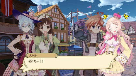 画像集 No.017のサムネイル画像 / マリーやメルルも登場。「ネルケと伝説の錬金術士たち 〜新たな大地のアトリエ〜」の新情報が公開に