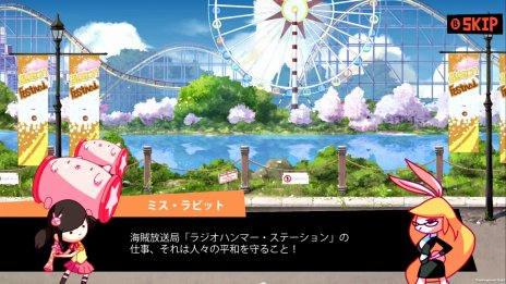 画像ギャラリー No.009のサムネイル画像 / 新作リズムアクション「ラジオハンマーステーション」，PS4 / PS Vita / Switch向けに7月12日配信開始。「カオスコード」からのゲストキャラクターも