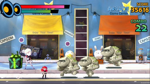 画像ギャラリー No.017のサムネイル画像 / 新作リズムアクション「ラジオハンマーステーション」，PS4 / PS Vita / Switch向けに7月12日配信開始。「カオスコード」からのゲストキャラクターも