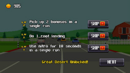 画像ギャラリー No.009のサムネイル画像 / 障害をハンドルさばきで切り抜けろ！ スマホ向けレースゲーム「Retro Highway」を紹介する「（ほぼ）日刊スマホゲーム通信」第1763回