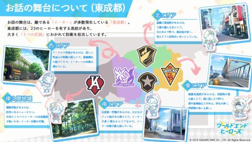 画像ギャラリー No.001のサムネイル画像 / 「ワールドエンドヒーローズ」の世界観や武器の情報が公開。地球外生命体「イーター」から地球を守るためヒーローたちの活動をサポートしよう