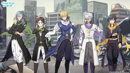 画像ギャラリー No.003のサムネイル画像 / 「ワールドエンドヒーローズ」，新規立ち絵となる「ダメージ戦闘服」が公開