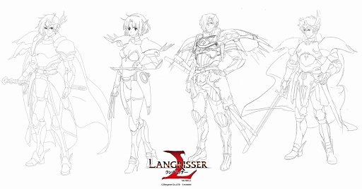 画像ギャラリー No.001のサムネイル画像 / 「ラングリッサー モバイル」，メインキャラクター設定・原画の一部が公開に。開発担当者の陸贇氏のインタビューも