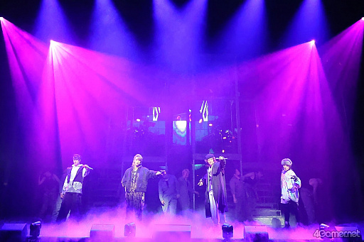 画像ギャラリー No.014のサムネイル画像 / 「『ヒプステ』《Fling Posse & 麻天狼 feat. 鬼瓦ボンバーズ ＆ D4》」ゲネプロレポート。キャラクターたちの出生や秘密も明らかに