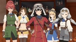 画像ギャラリー No.016のサムネイル画像 / 「荒野のコトブキ飛行隊 大空のテイクオフガールズ！」のプロモーションムービーが公開に。App Store＆Google Playで事前登録の受付もスタート