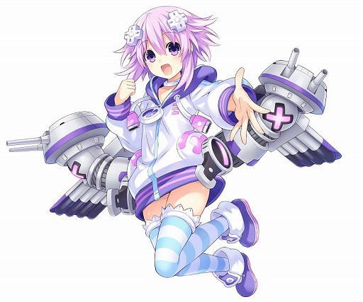 画像集 No.002のサムネイル画像 / PS4版「アズールレーン クロスウェーブ」の発売日が8月29日に決定。予約特典としてコンパイルハートの人気キャラ「ネプテューヌ」が参戦