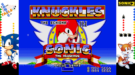 画像集#004のサムネイル/「SEGA AGES ソニック・ザ・ヘッジホッグ2」の詳細が公開。“ドロップダッシュ”や「ナックルズinソニック2」などが追加に