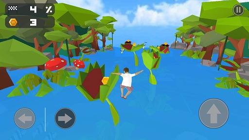 画像ギャラリー No.003のサムネイル画像 / 華麗な身のこなしでゴールを目指そう。アクションゲーム「マッドランナー」を紹介する「（ほぼ）日刊スマホゲーム通信」第1818回