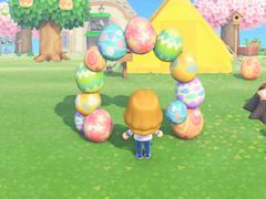 「あつまれ どうぶつの森」,イースターエッグを集めて季節限定家具を作るイベントが4月1日から4月12日まで開催。4月下旬の無料アップデート情報も