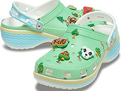 クロックスと「どうぶつの森」が初コラボ。親子で楽しめる「クロッグ」を8月27日にリリース