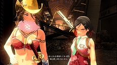 画像集 No.025のサムネイル画像 / 「お姉チャンバラORIGIN」,謎の情報屋「レイ」やゲームシステムの情報が明らかに。広報官「本田」のリポートを収録した2ndトレイラーも公開