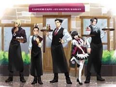 カプコンカフェ×逆転裁判コラボメニュー試食レポート。キャラクターをイメージしたフードとスイーツが楽しめる