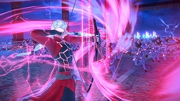 画像集 No.017のサムネイル画像 / Switch版「Fate/EXTELLA LINK」,サーヴァント26騎タイプ別紹介の第7回が公開&ディフォルメサーヴァントの立て看板が全国24店舗に設置決定