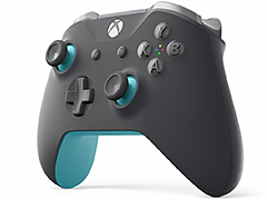 Xbox One純正ゲームパッドにグレー+ライトブルーの新カラバリが加わる。11月1日発売