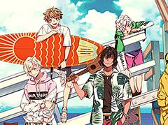 「WAVE!!〜波乗りボーイズ〜」の事前登録キャンペーンが実施中。サーフィンにのめり込んでいくイケメン男子達の群像劇を体験できる