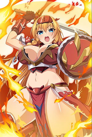 画像集 No.007のサムネイル画像 / PCとスマホで遊べるRPG「クイーンズブレイド WHITE TRIANGLE」の配信が「enza」でスタート。友達招待キャンペーンも実施中