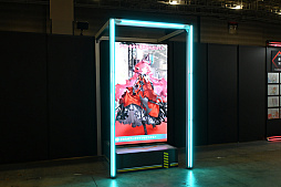 画像ギャラリー No.019のサムネイル画像 / 「アークナイツ」6周年記念イベントレポ。今回の巨大バルーンはボス敵のザーロ。テラの大地を再現したジオラマも展示