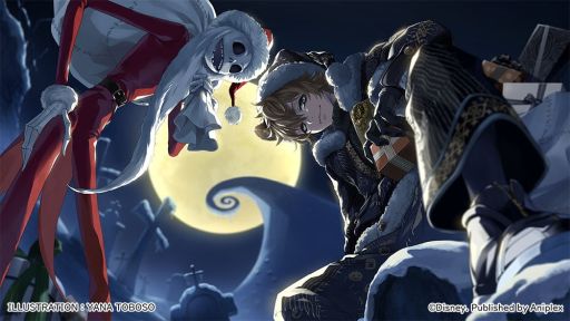 画像ギャラリー No.007のサムネイル画像 / 「ツイステ」，ハロウィン・タウンを舞台にしたクリスマスの期間限定イベントを11月21日から開催。アニメーションPVも公開に