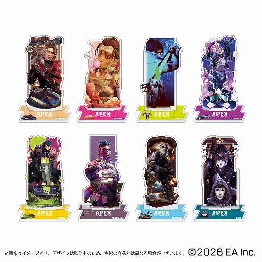 画像ギャラリー No.003のサムネイル画像 / 「Apex Legends」シーズンアート＆アクリルスタンドの新商品を2026年2月上旬に発売。「スパロー」をモチーフにしたアイテムもラインナップ