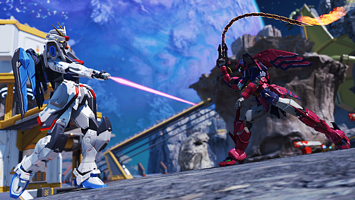 画像ギャラリー No.015のサムネイル画像 / 「Apex Legends」のガンダムシリーズコラボが想像以上にガチだった。限定マップではピースミリオンとリーブラによる決戦の演出も