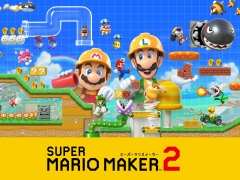 Nintendo Switch向け「スーパーマリオメーカー 2」が2019年6月に発売。ゲームスキンやギミックなどの新要素が大幅に増加