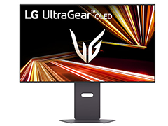 4K/240HzとフルHD/480Hzの画面表示に対応した31.5型有機ELディスプレイがLGから登場