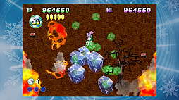 画像ギャラリー No.005のサムネイル画像 / アクションシューティングゲーム「雪ん娘大旋風 〜さゆきとこゆきのひえひえ大騒動〜」がPS4に登場。配信は2019年4月4日から