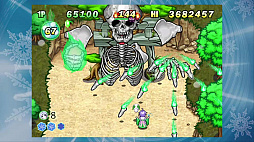 画像ギャラリー No.009のサムネイル画像 / アクションシューティングゲーム「雪ん娘大旋風 〜さゆきとこゆきのひえひえ大騒動〜」がPS4に登場。配信は2019年4月4日から