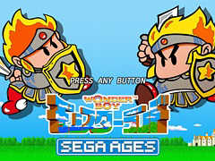 「SEGA AGES ワンダーボーイ モンスターランド」の最新情報が公開。“レバガチャボタン”機能を搭載し,開発者が本来目指した難度のプレイモードなどを収録