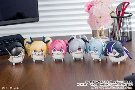 画像ギャラリー No.001のサムネイル画像 / 「勝利の女神：NIKKE」の電動で走るトレーディングフィギュアが6月に発売。ラインナップはDOROやCINDOROなどのDORO軍団，全6種類